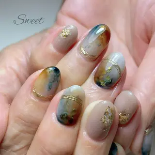 ネイル sweet 仲野陽子のネイルデザイン