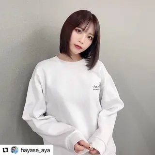 ミディアム カラー 🌈プルエクステ& ハイトーン🌈関飛鳥のヘアスタイル