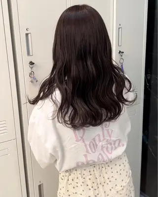 セミロング カラー ROMMY.所属・ナカノユウ/本厚木/ レイヤーカットのヘアスタイル