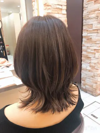 ミディアム 垢抜け透明感カラー 🌻篠崎梓🌻のヘアスタイル