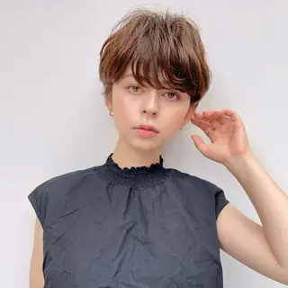 ショート 似合わせカット 🌈阿部辰洸🌈のヘアスタイル