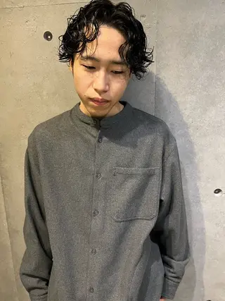 パーマ メンズ 🌟メンズ特化🌟 やまもと　ゆめみのヘアスタイル
