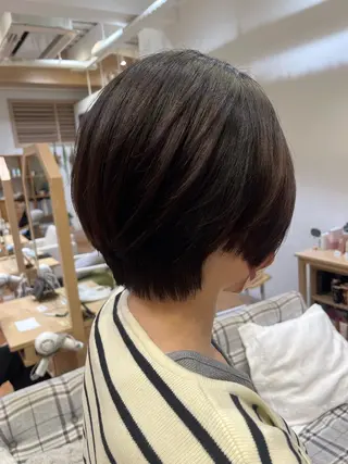ショート つじしおり／ ショートヘア募集のヘアスタイル