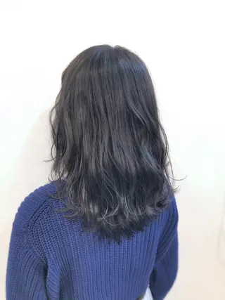 セミロング noa.所属・noa. 高橋タツヤのヘアスタイル
