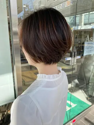 ショート カラー 寺内 紳悟のヘアスタイル