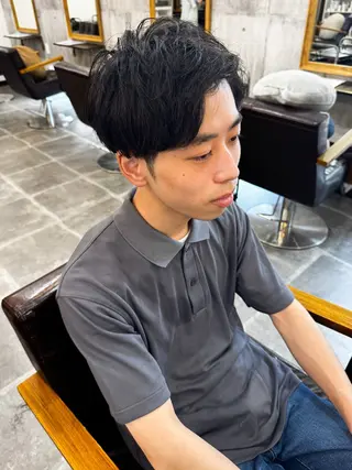 ショート メンズ amule hair ✂️山本　丈則✂️のヘアスタイル