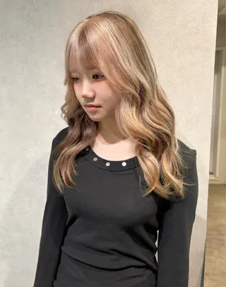 セミロング 透明感モテスタイル 💞SHIORI💞のヘアスタイル