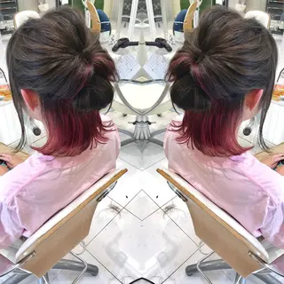 ミディアム カラー D.log 大和西大寺店所属・川崎 雅大のヘアスタイル