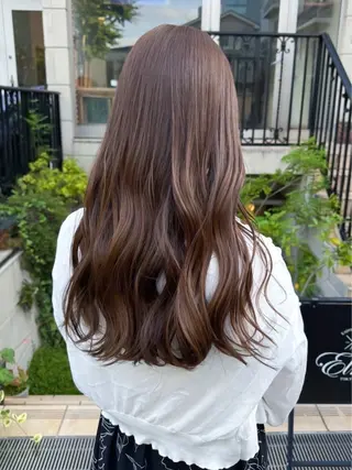 ロング カラー 似合わせモテヘア Akari🦢🖤のヘアスタイル