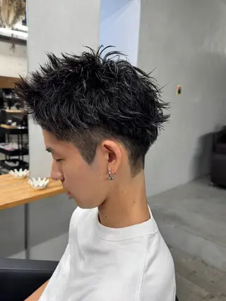 メンズ アキト/ メンズ/透明感暗髪のヘアスタイル