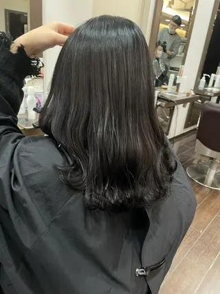 カラー 韓国ヘア🦋 MIYUのヘアスタイル