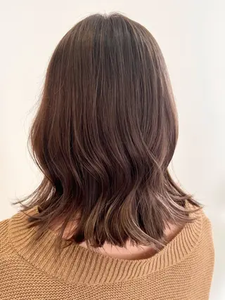 ミディアム カラー SHARE  SALON monloulou+plus所属・メンズパーマ 桐山 琉輝のヘアスタイル