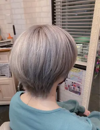 ショート カラー Kimura Shinyaのヘアスタイル