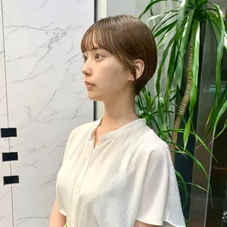 ショート aoi /パーマ /まるみショートのヘアスタイル