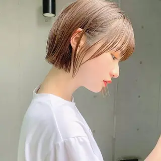 ショート 竹谷 奈津実のヘアスタイル