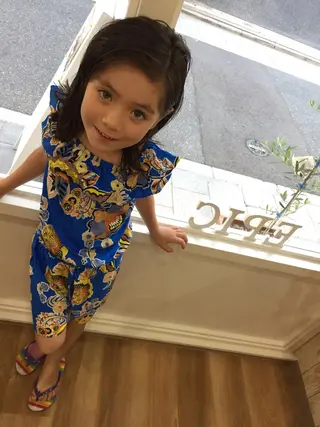 ミディアム キッズ Hair&Make EPIC所属・安陪 寛史のヘアスタイル