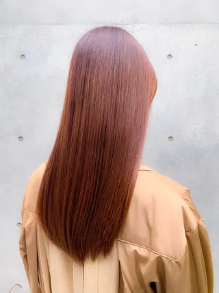 ロング カラー 平 ちひろのヘアスタイル