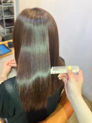 ロング 🫧縮毛矯正支持率 No.1 ほのか🫧のヘアスタイル