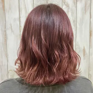 カラー 片柳 美友季のヘアスタイル