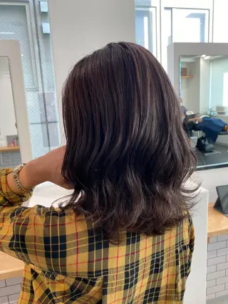 ミディアム カラー JILBLAN京都 ショート/ハイライトのヘアスタイル