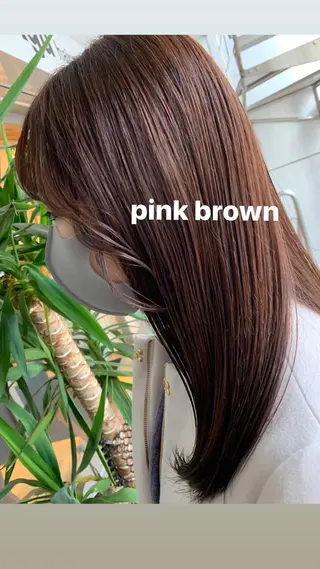 ミディアム カラー Agu  hair you所属・♡ yumaのヘアスタイル