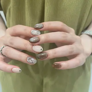 ネイル 杏花梨 ROCCOnailのネイルデザイン
