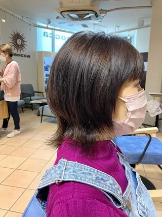 ショート カラー 奥谷 美代子のヘアスタイル