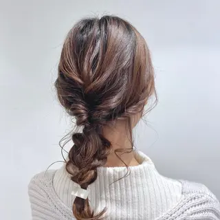 セミロング ヘアアレンジ an池袋本店所属・🌷吉野ひかり🌷 カットモデル募集✂️のヘアスタイル