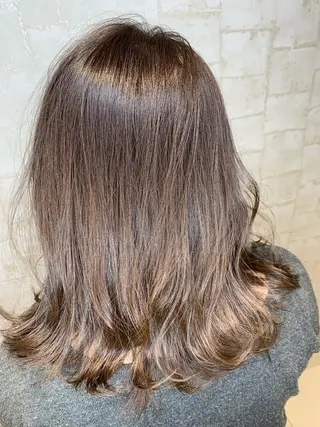 ミディアム カラー パーマ 【代表】ショート ーカット平川のヘアスタイル