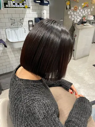 ミディアム 中家 幸花のヘアスタイル