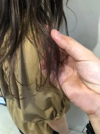 ロング レイヤーカット/ 透明感カラーmikuのヘアスタイル