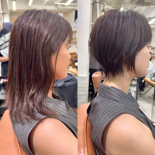 ショート 🌈銀座、ボブ ショート🌈にっしーのヘアスタイル