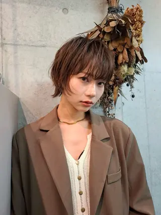 ショート 松原妃七🐈⬛🎀 ショートカットのヘアスタイル