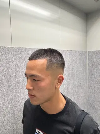ショート メンズ 佐藤 陽向のヘアスタイル