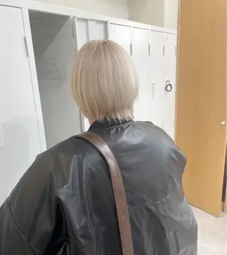 ショート カラー 田中大星 /ボブ 縮毛矯正のヘアスタイル