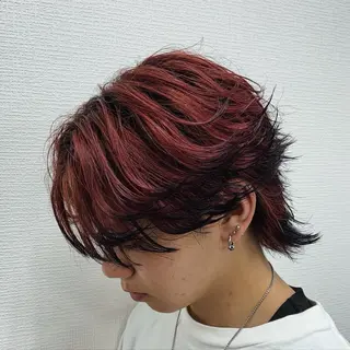 ミディアム カラー メンズ ⚡️メンズ特化⚡️ RYUKIのヘアスタイル