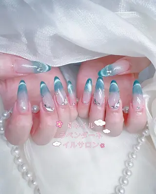 ネイル ラベンダー💖日暮里 ルル💖ネイルのネイルデザイン