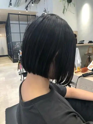 ショート ノツコウダイ /ぱつっとボブのヘアスタイル