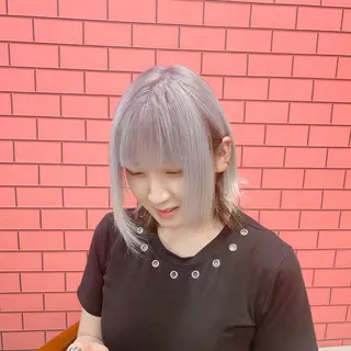 ミディアム カラー デザインカラー髪質 改善Lilithのその他イメージ