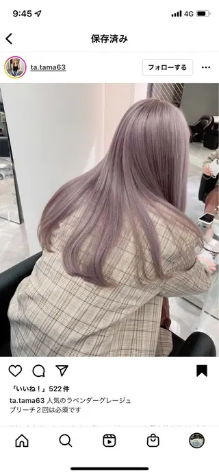 ロング 韓国🩶Y2Kネイル 💫くれはのネイルデザイン