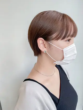 ショート カラー Takuma Suzuki中目黒のヘアスタイル