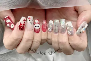 ネイル ネイルサロンクイーン 東京/新宿/大久保のネイルデザイン
