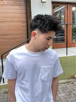 ショート メンズ 五十嵐 雄毅のヘアスタイル