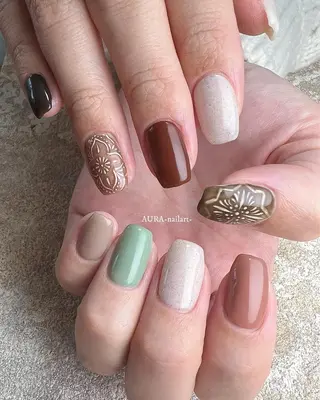 ネイル AURA nailartのネイルデザイン