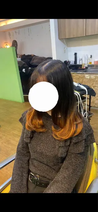 ミディアム ヘアアレンジ メンズ特化 エシカル　松原大将のヘアスタイル