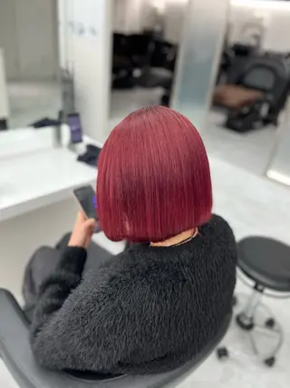 ショート カラー 艶髪ハイトーン🫧 Kurehaのヘアスタイル