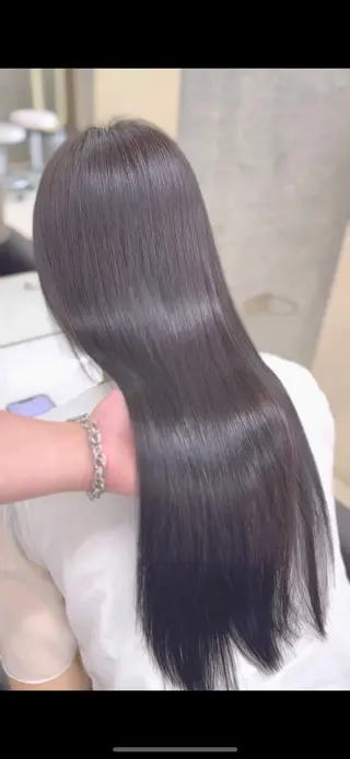 ロング Clore所属・うる艶ヘア♡韓国好き 透明感　shotaのヘアスタイル