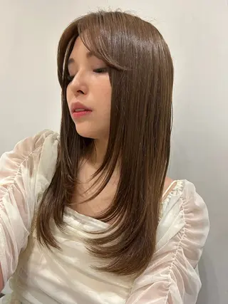 セミロング flammeum 高崎のヘアスタイル