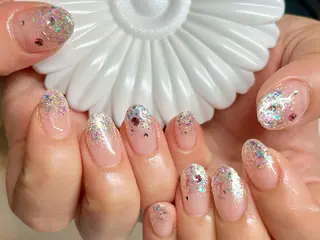 ショート カラー ネイル ネイルサロン リリーブランシュ所属・森 瑞紀のネイルデザイン