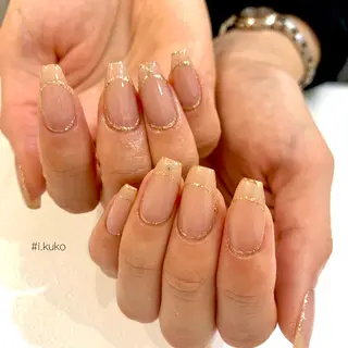 セミロング ネイル Chipieee Ikukoのネイルデザイン